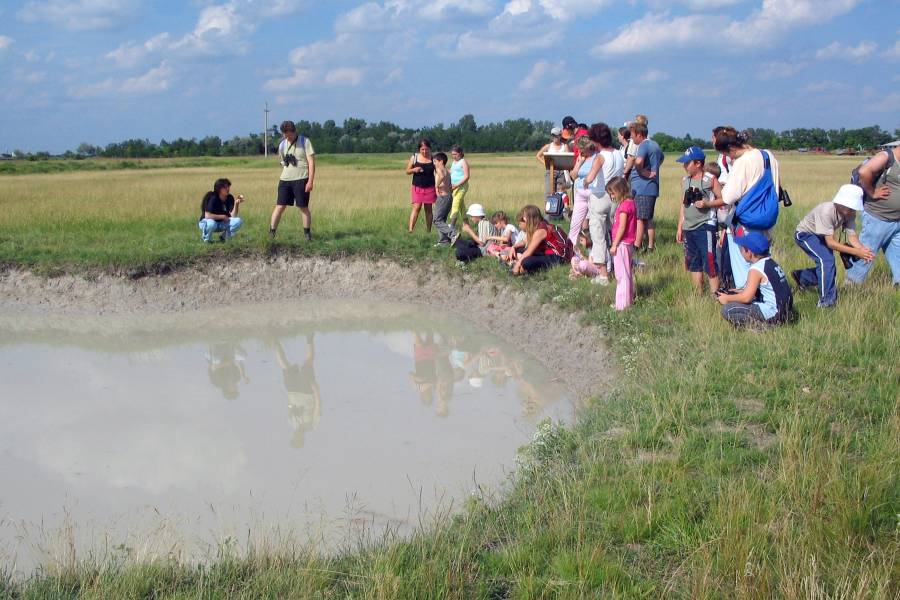 Neben zahlreichen energiebewussten Bauprojekten unterstützt Renovabis auch die Bildungsarbeit im Bereich Schöpfungsverantwortung. Beispiele dafür gibt es in der Ukraine bei der Förderung eines eigenen Umweltbüros, in Ungarn bei der Unterstützung der Laienorganisation „Halo“, die sich im Bereich Schöpfungsverantwortung engagiert, z.B. bei einer eigenen Podiumsveranstaltung im Rahmen des Weltklimagipfels COP 24 in Polen. Diese Projekte, die jeweils von Partnern vor Ort durchgeführt werden, haben das Ziel, langfristige Entwicklungen im Bereich Schöpfungsverantwortung zu fördern und zu unterstützen.<br><small class="stackrow__imagesource">Quelle: Archiv </small>