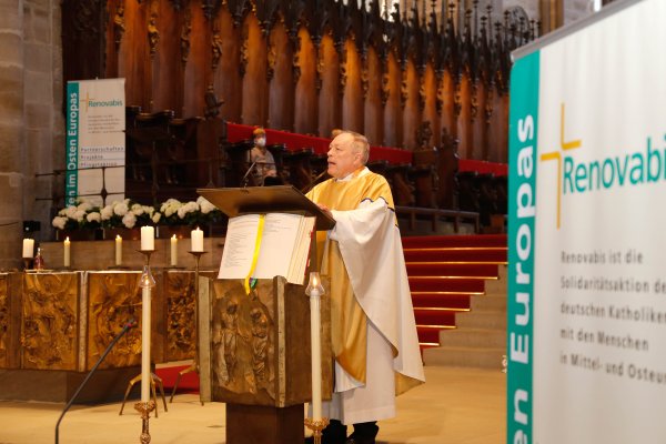 Generalvikar Georg Kestel betonte in seiner Predigt den Stellenwert, den die Bewahrung der Schöpfung im christlichen Glauben einnimmt.