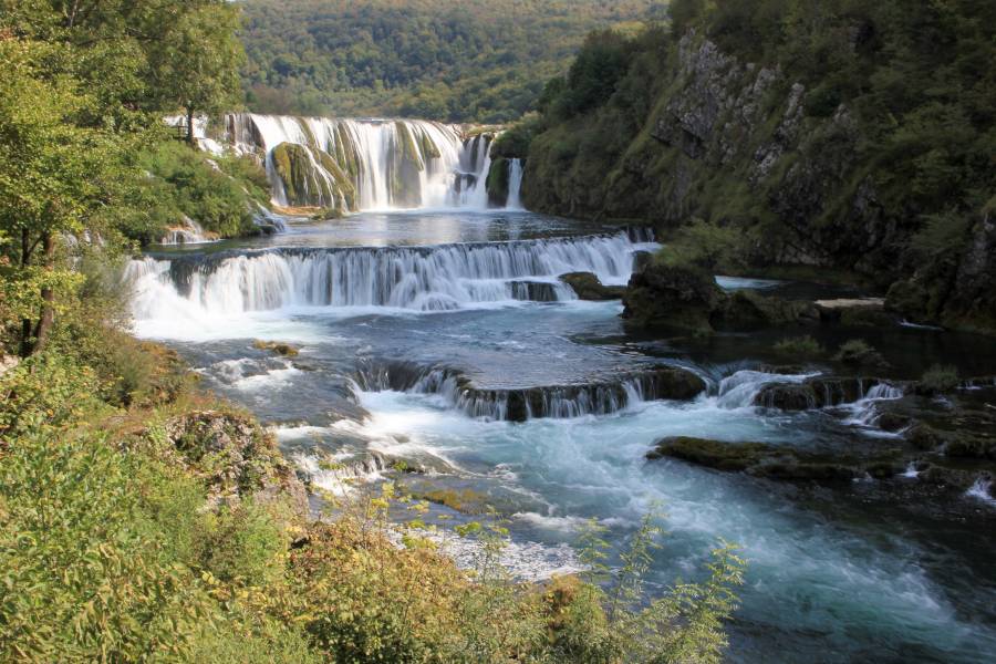 Rauschender Wasserfall