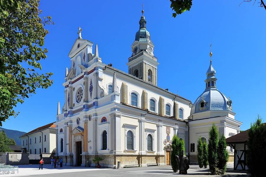 Die Wallfahrtskirche Marije Pomagaj